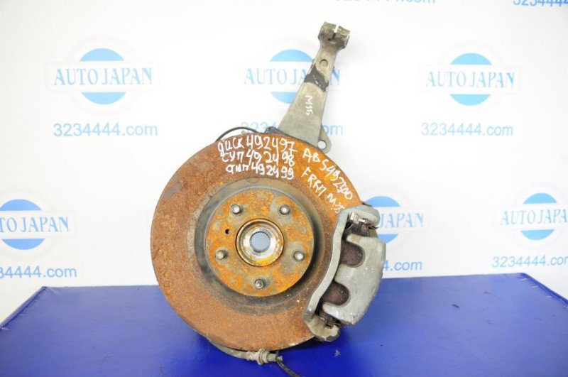 Запчасть ступица передняя правая INFINITI M35/M45 04-10 40202-EG06C Б/У Ступица передняя правая INFINITI M35/M45 04-10 40202-EG06C Б/У