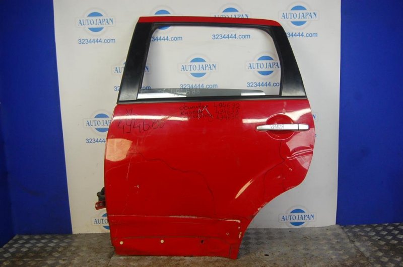 Ограничитель двери задний левый MITSUBISHI OUTLANDER XL 05-13 Б/У