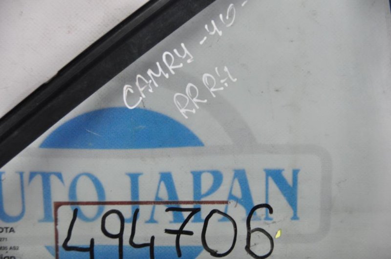 Стекло двери глухое заднее правое CAMRY 40 06-11 Стекло двери глухое заднее правое CAMRY 40 06-11