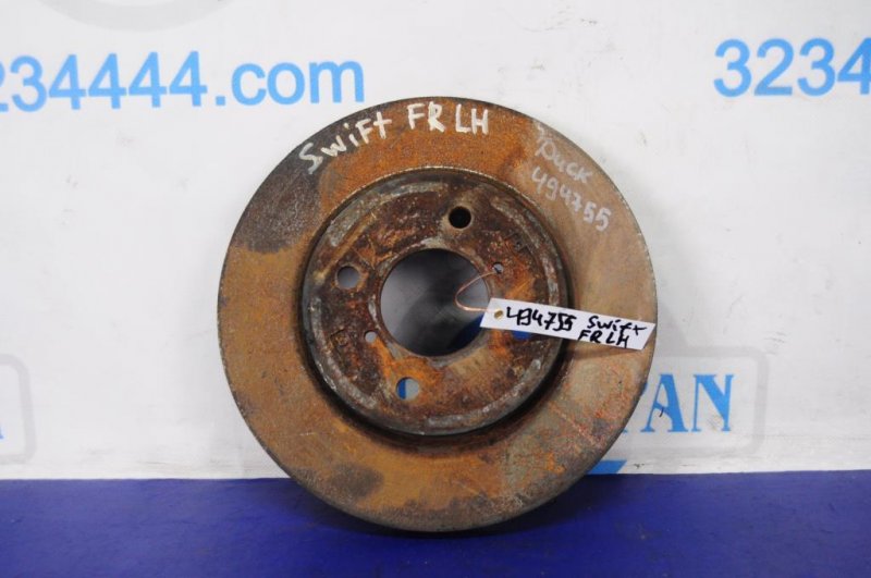 Тормозной диск передний SUZUKI SWIFT 04-11 Б/У