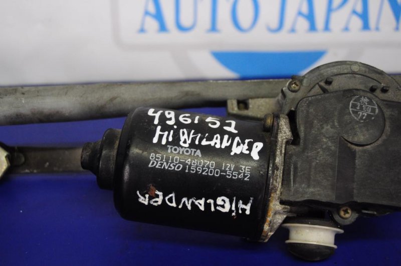 Трапеция стеклоочистителей HIGHLANDER 07-13 Трапеция стеклоочистителей HIGHLANDER 07-13