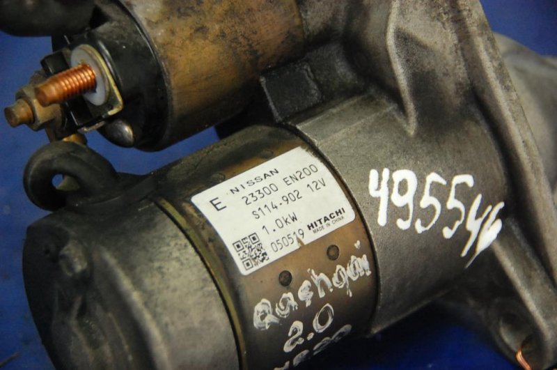 Стартер QASHQAI 07-14 Стартер QASHQAI 07-14