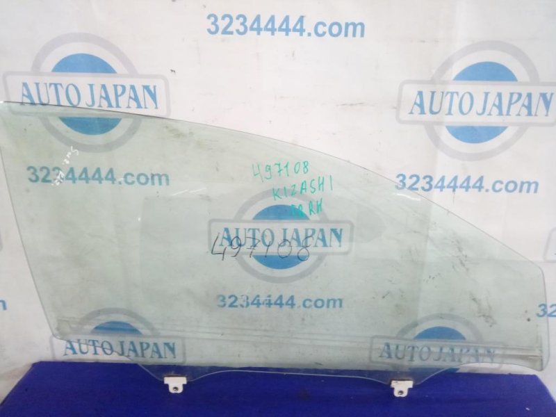 Стекло двери переднее правое SUZUKI KIZASHI 09-14 84501-57L00 Б/У