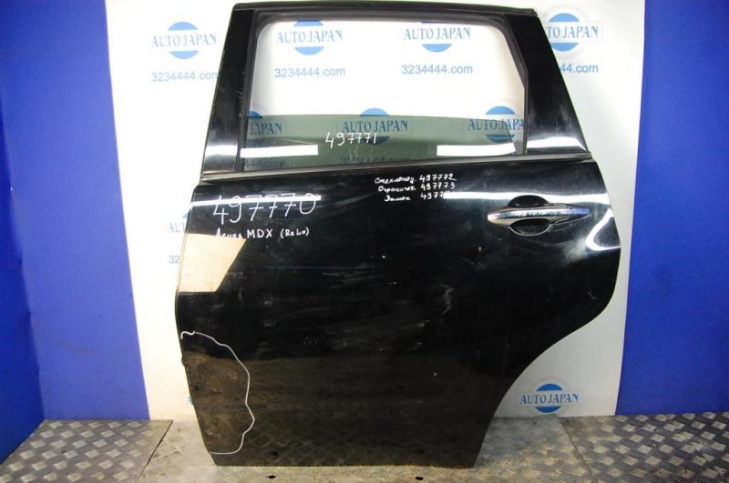 Дверь задняя левая ACURA MDX (YD2) 06-13 YD2 67550-STX-A90ZZ Б/У