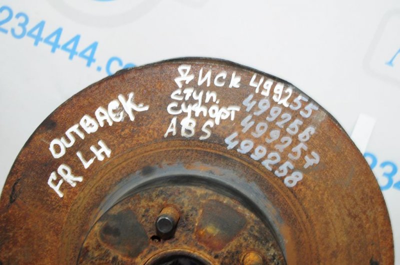 Тормозной диск передний LEGACY 03-09 BL/BP Тормозной диск передний LEGACY 03-09 BL/BP