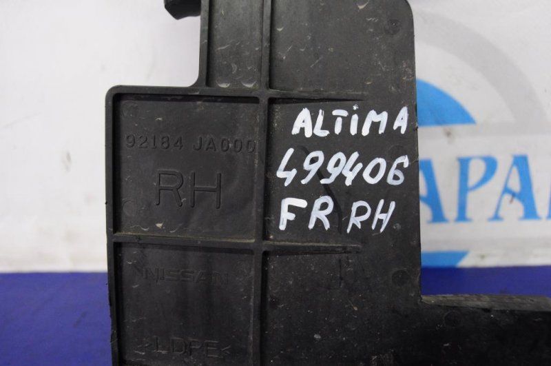 Дефлектор радиатора правый ALTIMA L32 07-12