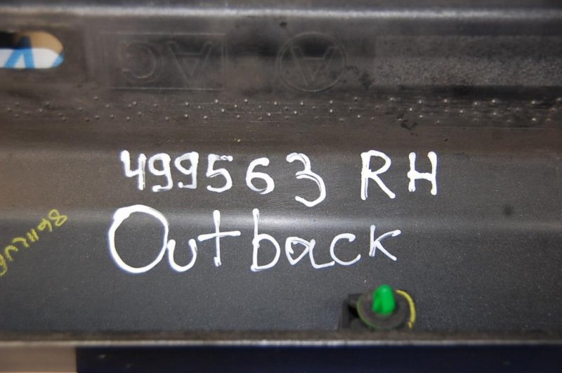 Накладка порога наружная правая SUBARU LEGACY 03-09 BL/BP