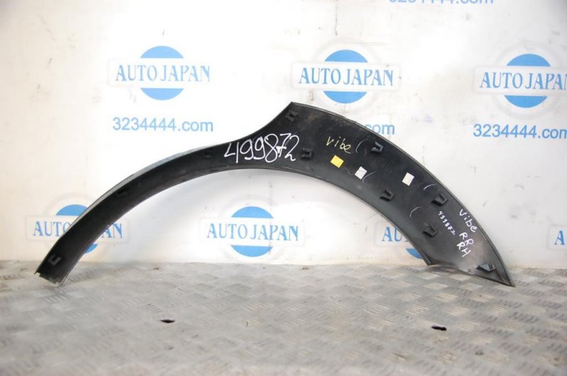 Накладка крыла (расширитель арки) задняя правая TOYOTA MATRIX 02-08