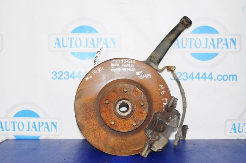 Кулак поворотный передний правый 6 GG 02-07 Кулак поворотный передний правый 6 GG 02-07