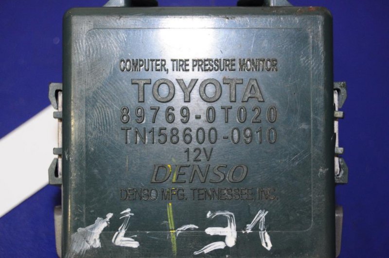 Блок управления дав.в шинах TOYOTA VENZA 09-16 89769-0T020 Б/У