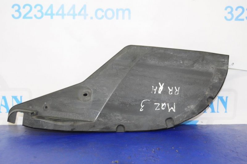 Защита заднего бампера задняя правая MAZDA 3 BK 03-08 B32H-50-341A Б/У
