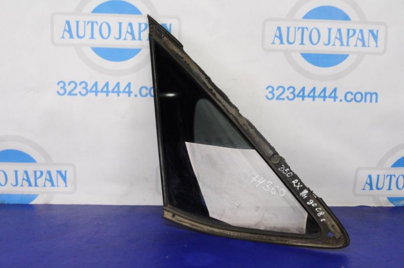 Стекло в кузов заднее левое LEXUS RX300/330/350/400 03-09 Б/У