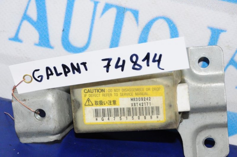 Запчасть датчик удара MITSUBISHI GALANT 03-12 MR309242 Б/У Датчик удара MITSUBISHI GALANT 03-12 MR309242 Б/У