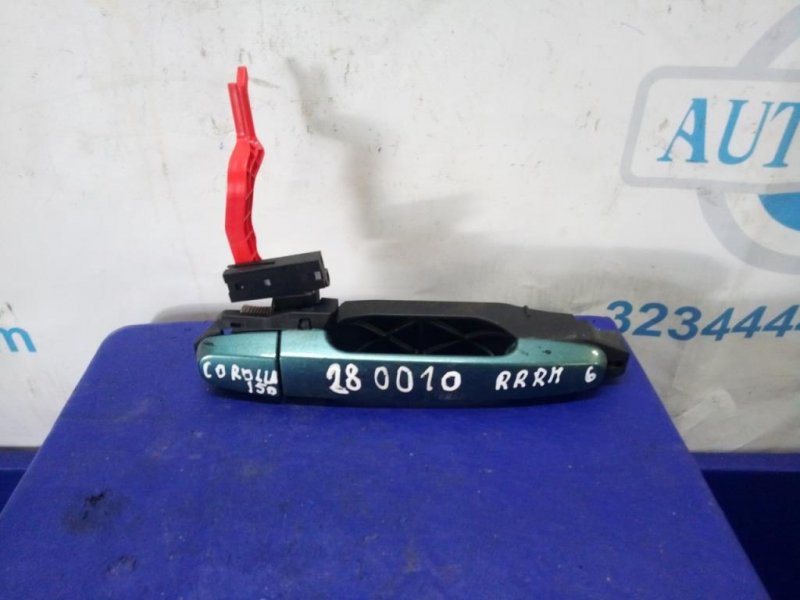 Ручка двери наружная задняя правая TOYOTA COROLLA 150 06-13 Б/У