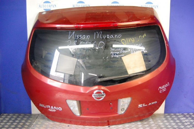Крышка багажника MURANO Z50 02-07