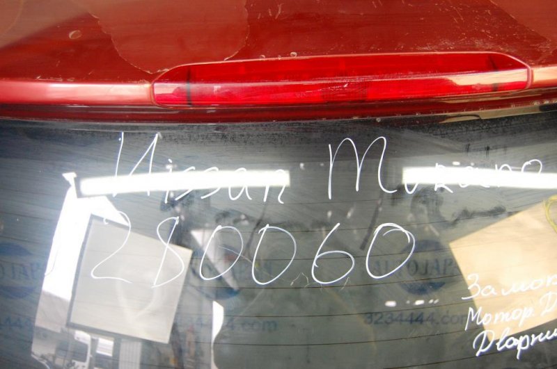 Крышка багажника NISSAN MURANO Z50 02-07