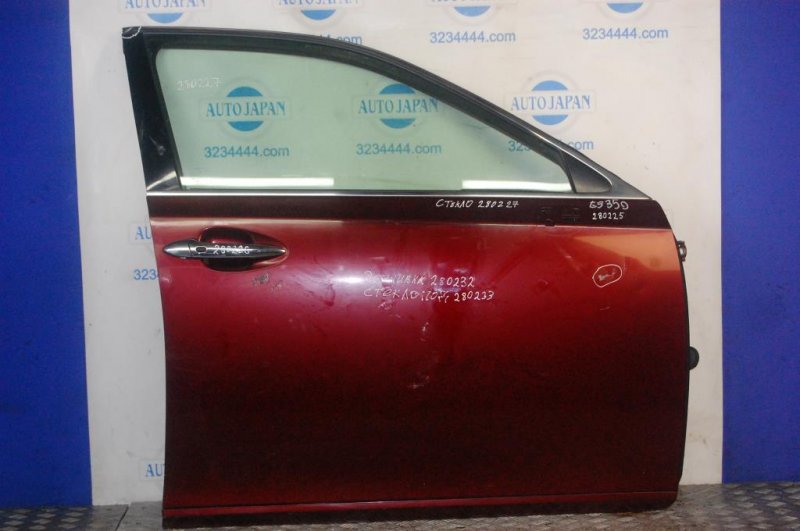 Петля двери верхняя передняя правая ES350 06-12