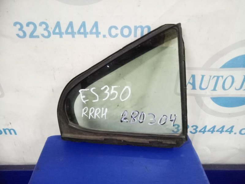 Стекло двери глухое заднее правое LEXUS ES350 06-12 68123-33070 Б/У