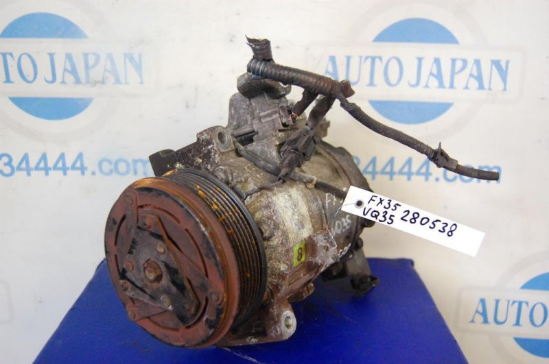 Запчасть компрессор кондиционера INFINITI FX S50 03-08 92600-AC00B Б/У Компрессор кондиционера INFINITI FX S50 03-08 92600-AC00B Б/У