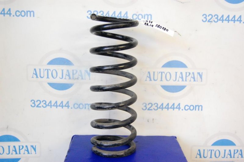 Запчасть пружина задней подвески INFINITI G25/G35/G37/Q40 06-14 Б/У Пружина задней подвески INFINITI G25/G35/G37/Q40 06-14 Б/У