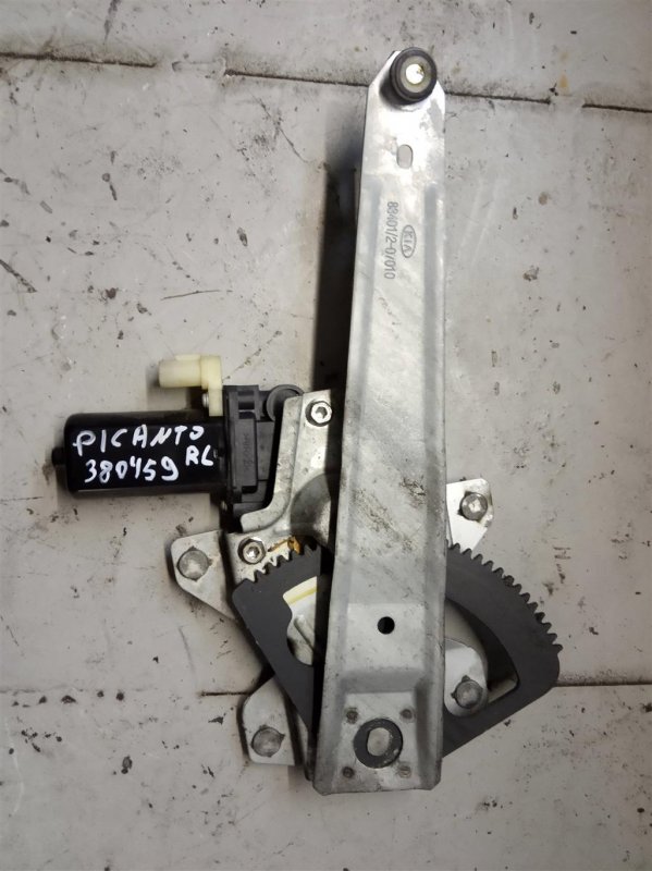 Стеклоподъемник задний левый KIA PICANTO SA 04-10 83401-07010 Б/У