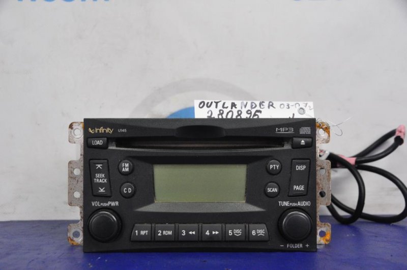 Магнитола MITSUBISHI OUTLANDER 03-07 Б/У