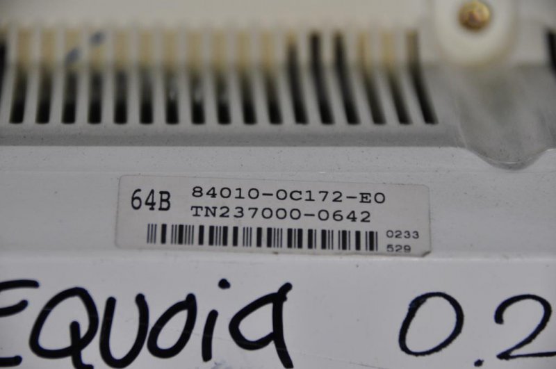 Блок управления печкой SEQUOIA 01-07