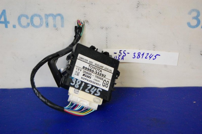 Блок управления корректора фар TOYOTA CAMRY 55 14-17 89960-33451 Б/У