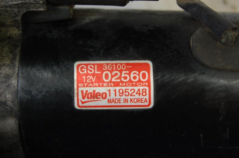 Стартер PICANTO SA 04-10