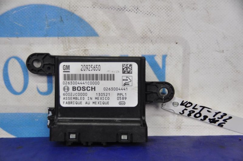 Запчасть блок управления парктроником CHEVROLET VOLT 10-15 20925650 Б/У Блок управления парктроником CHEVROLET VOLT 10-15 20925650 Б/У