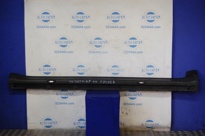 Накладка порога наружная правая SUBARU TRIBECA B9 05-07 91112XA12A Б/У