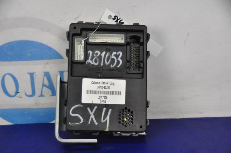 Блок комфорта SUZUKI SX4 06-13 36770-80J20 Б/У