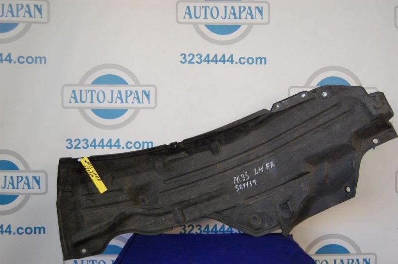Подкрылок передний левый INFINITI M35/M45 04-10 63843-EG000 Б/У