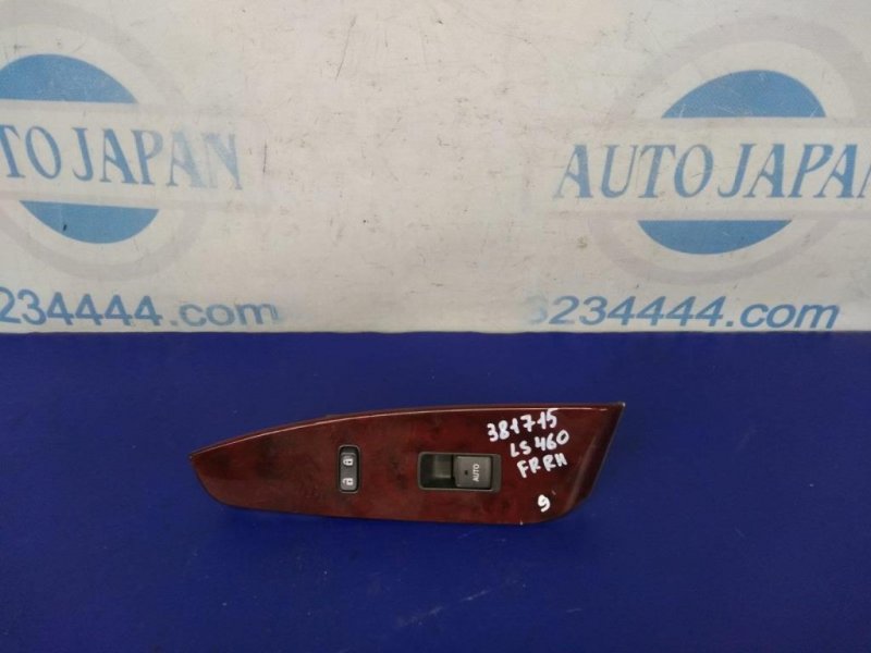 Запчасть кнопка стеклоподъемника передняя правая LEXUS LS460 06-12 Б/У Кнопка стеклоподъемника передняя правая LEXUS LS460 06-12 Б/У