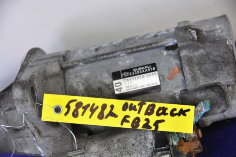 Стартер SUBARU OUTBACK 09-14 BR FB25