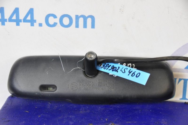 Запчасть зеркало салона LEXUS LS460 06-12 8781050301 Б/У Зеркало салона LEXUS LS460 06-12 8781050301 Б/У