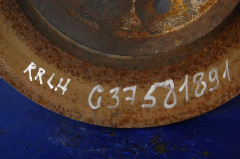 Тормозной диск задний INFINITI G25/G35/G37/Q40 06-14