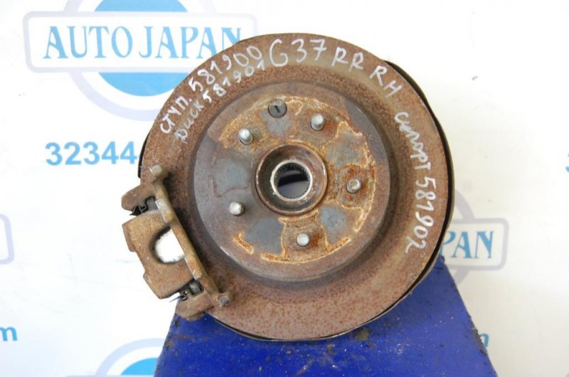 Ступица задняя правая INFINITI G25/G35/G37/Q40 06-14 43202-4GA0B Б/У