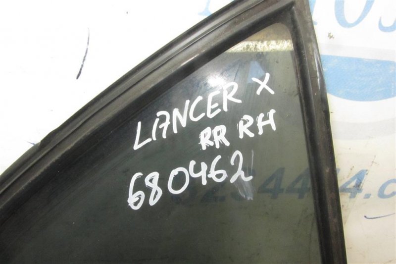 Стекло двери глухое заднее правое LANCER X 10 07-15 Стекло двери глухое заднее правое LANCER X 10 07-15