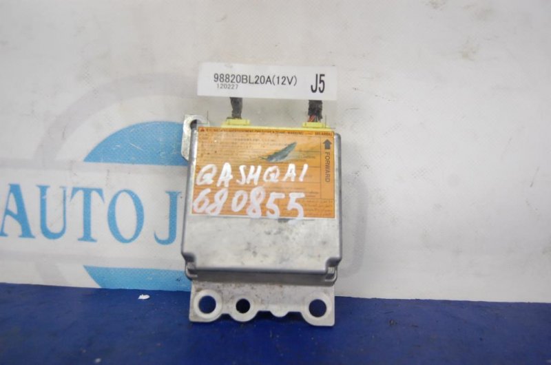 Блок управления AIRBAG NISSAN QASHQAI 07-14 98820-BL20A Б/У