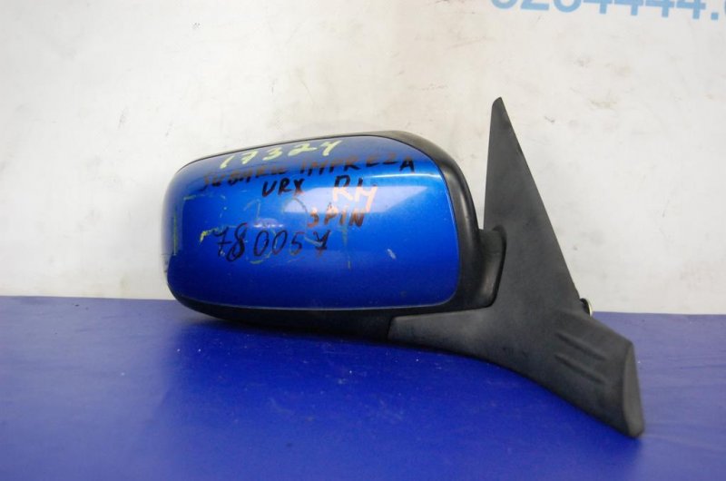 Запчасть зеркало правое SUBARU IMPREZA 00-07 GD/GG 91031FE460VO Б/У Зеркало правое SUBARU IMPREZA 00-07 GD/GG 91031FE460VO Б/У