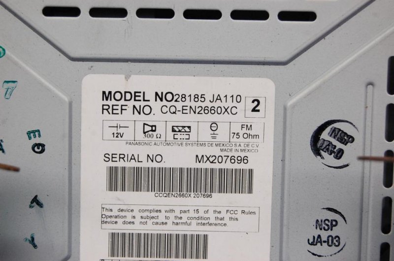 Магнитола ALTIMA L32 07-12