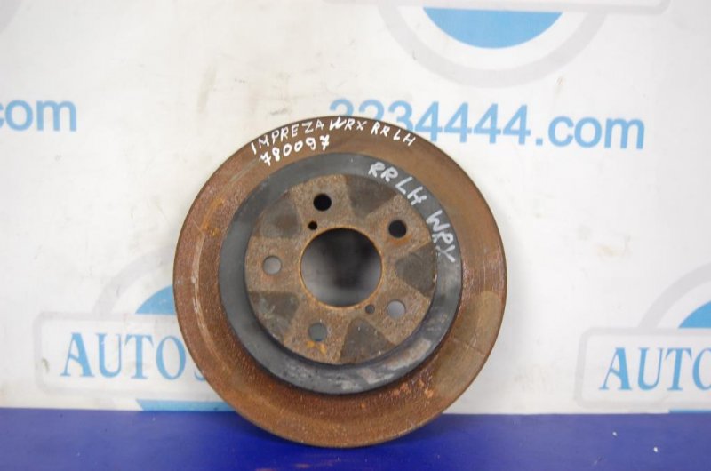 Тормозной диск задний SUBARU IMPREZA 00-07 GD/GG 26700FE030 Б/У