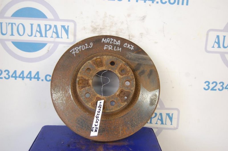 Тормозной диск передний MAZDA CX-7 06-12 L206-33-25XA Б/У