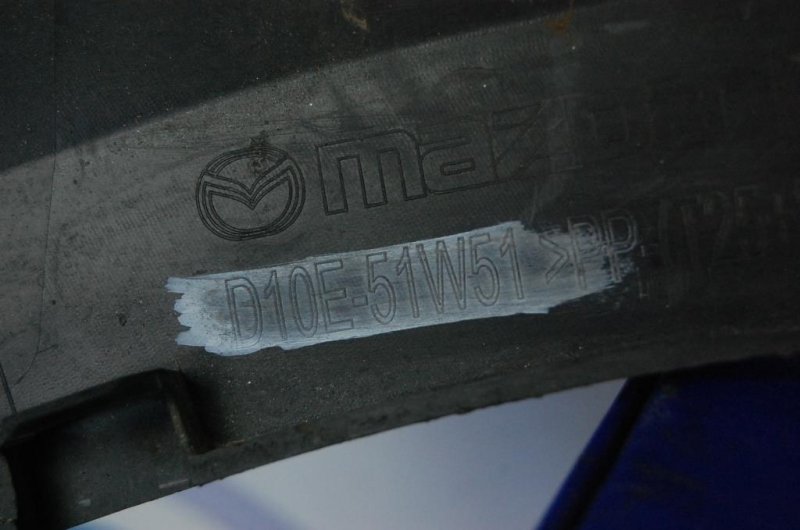 Накладка крыла (расширитель арки) правая CX-3 14-18