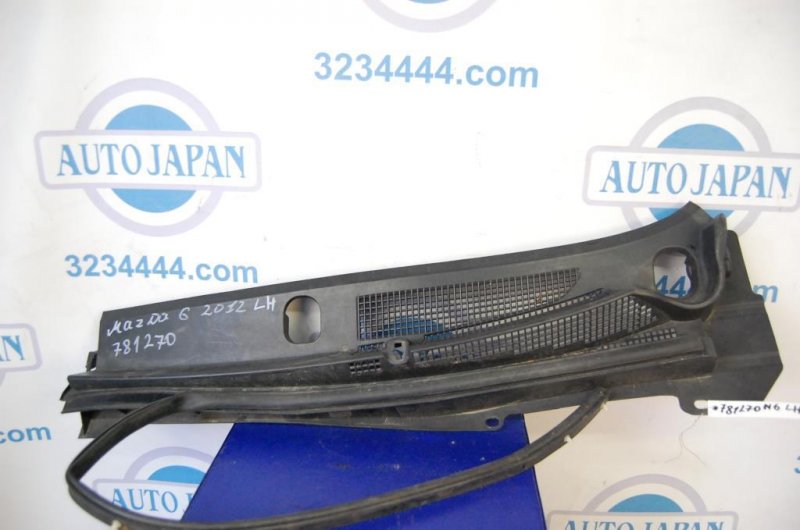 Пластик под лобовое стекло / Жабо левый MAZDA 6 GH 07-12 GS3L-50-7S0A Б/У