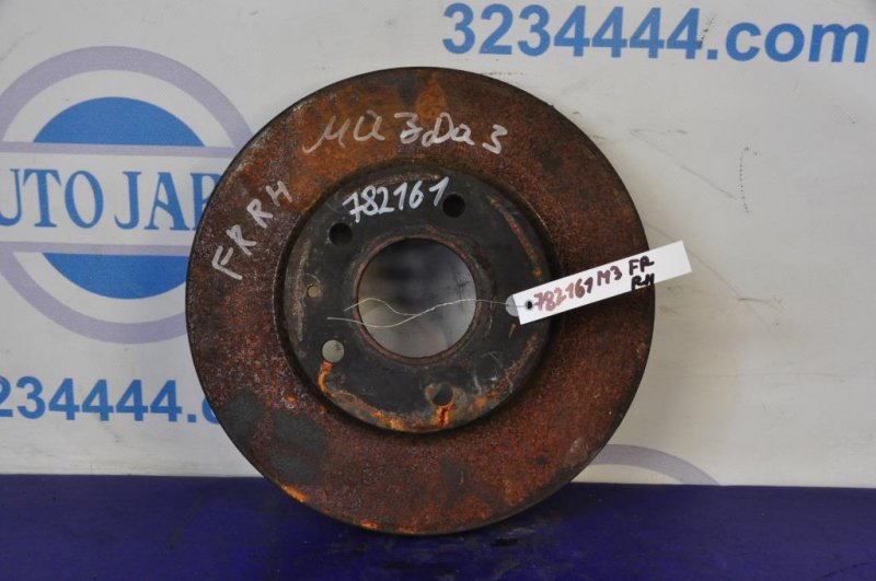 Тормозной диск передний MAZDA 3 BM 13-19 B45A-33-251A Б/У