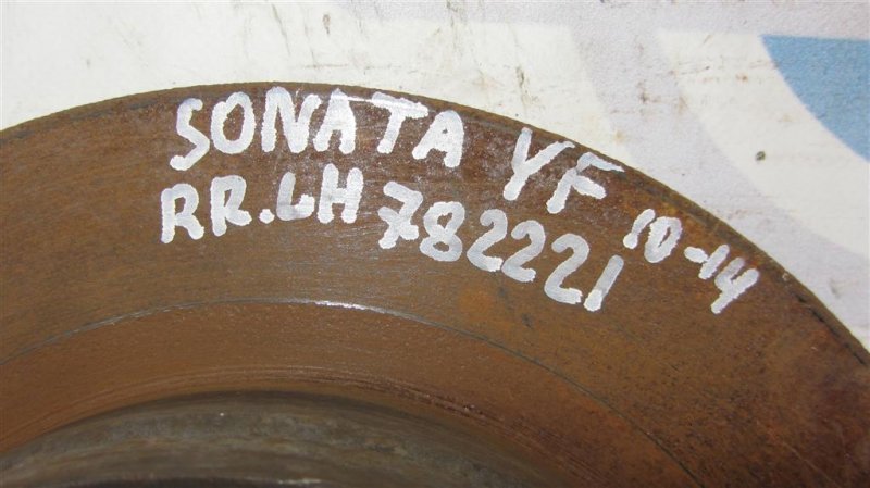 Тормозной диск задний SONATA YF 10-14