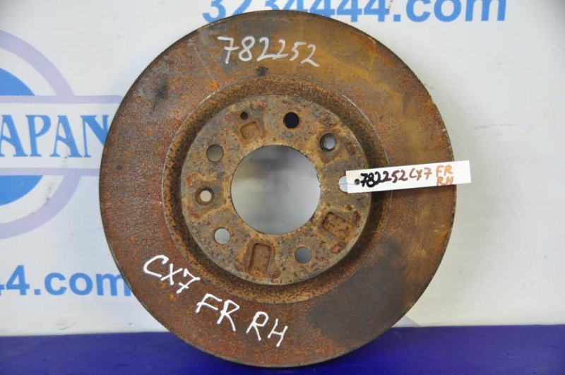 Тормозной диск передний MAZDA CX-7 06-12 L206-33-25XA Б/У