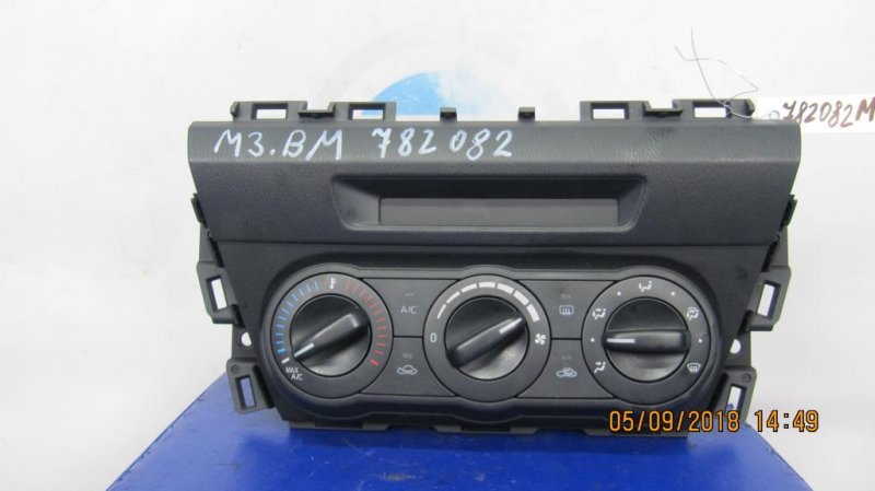 Блок управления печкой MAZDA 3 BM 13-19 BHP3-61-190B Б/У